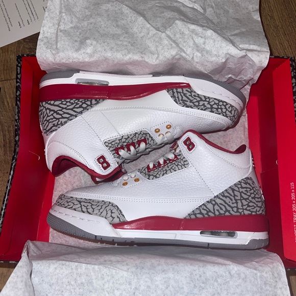 Jordan Shoes - Jordan 3 cardinal